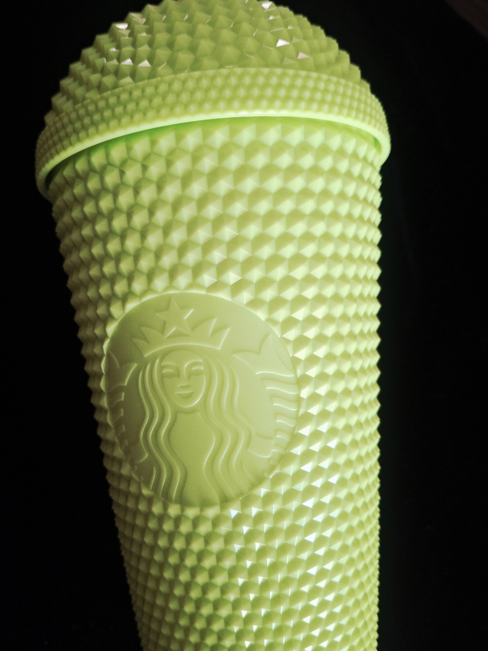 Starbucks Neon Green Studded Reusable Tumbler - Picture 3 of 3